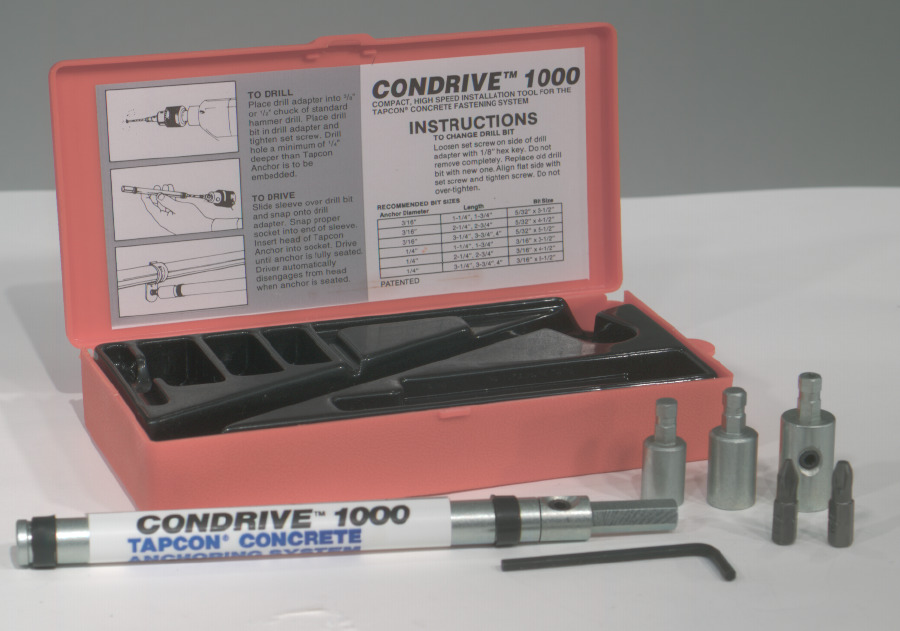 White Cap | ITW Red Head Condrive 1000 Kit White Cap | ITW Red Head Condrive 1000 Kit
